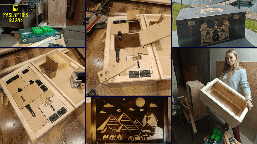 galvosukių dežės gamyba